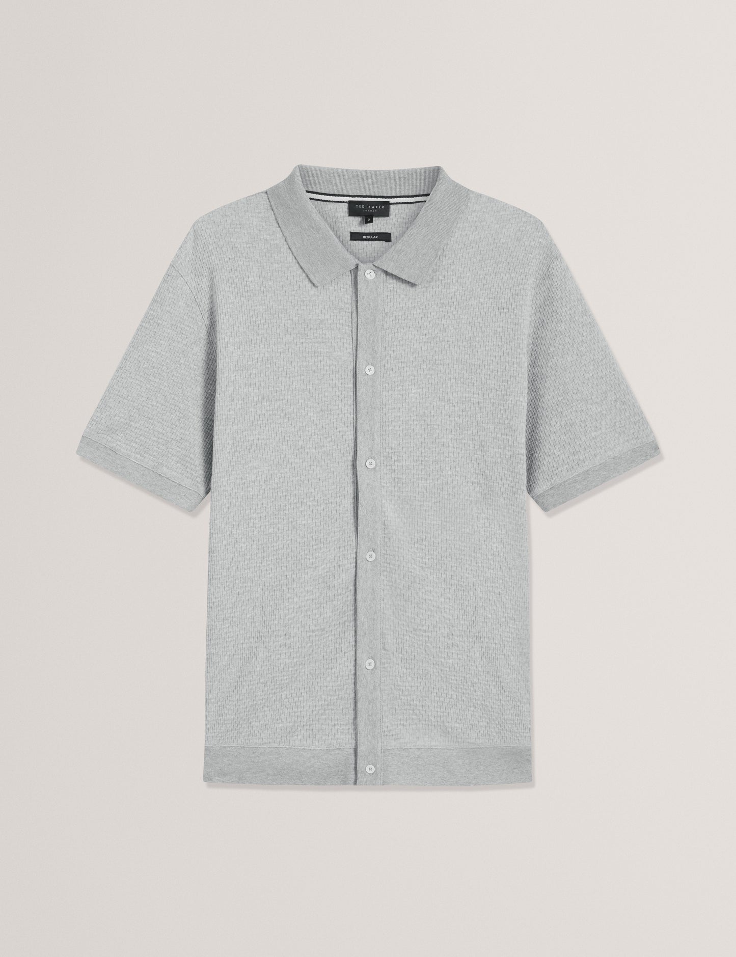 Men's CONNYR-SS Regular Button Through Polo