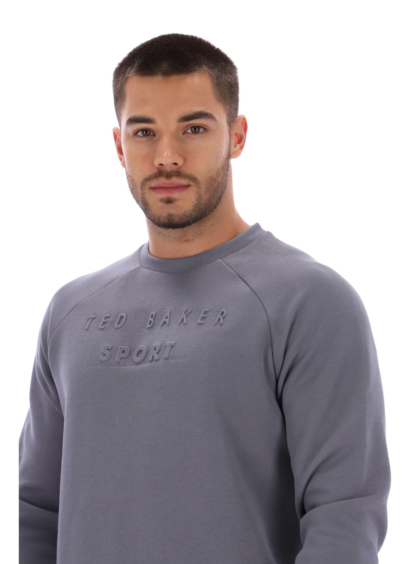 Men's CRAIG-Logo Scuba Sweat Dk-Grey