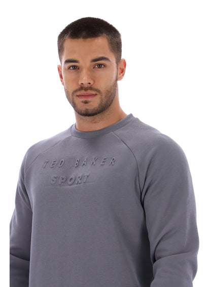 Men's CRAIG-Logo Scuba Sweat Dk-Grey