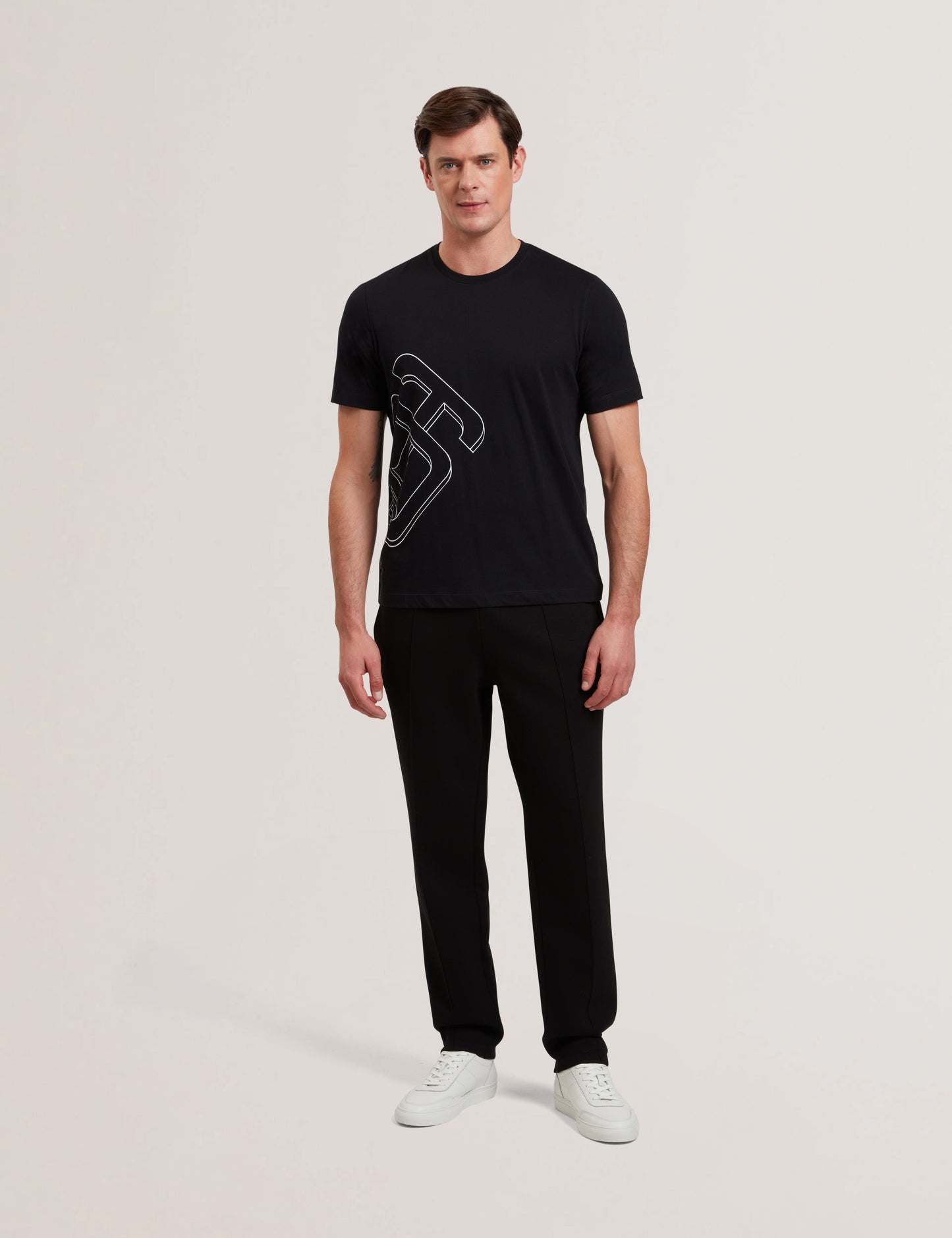 Men's CRAIGEY-SS Branded Graphic T-shirt