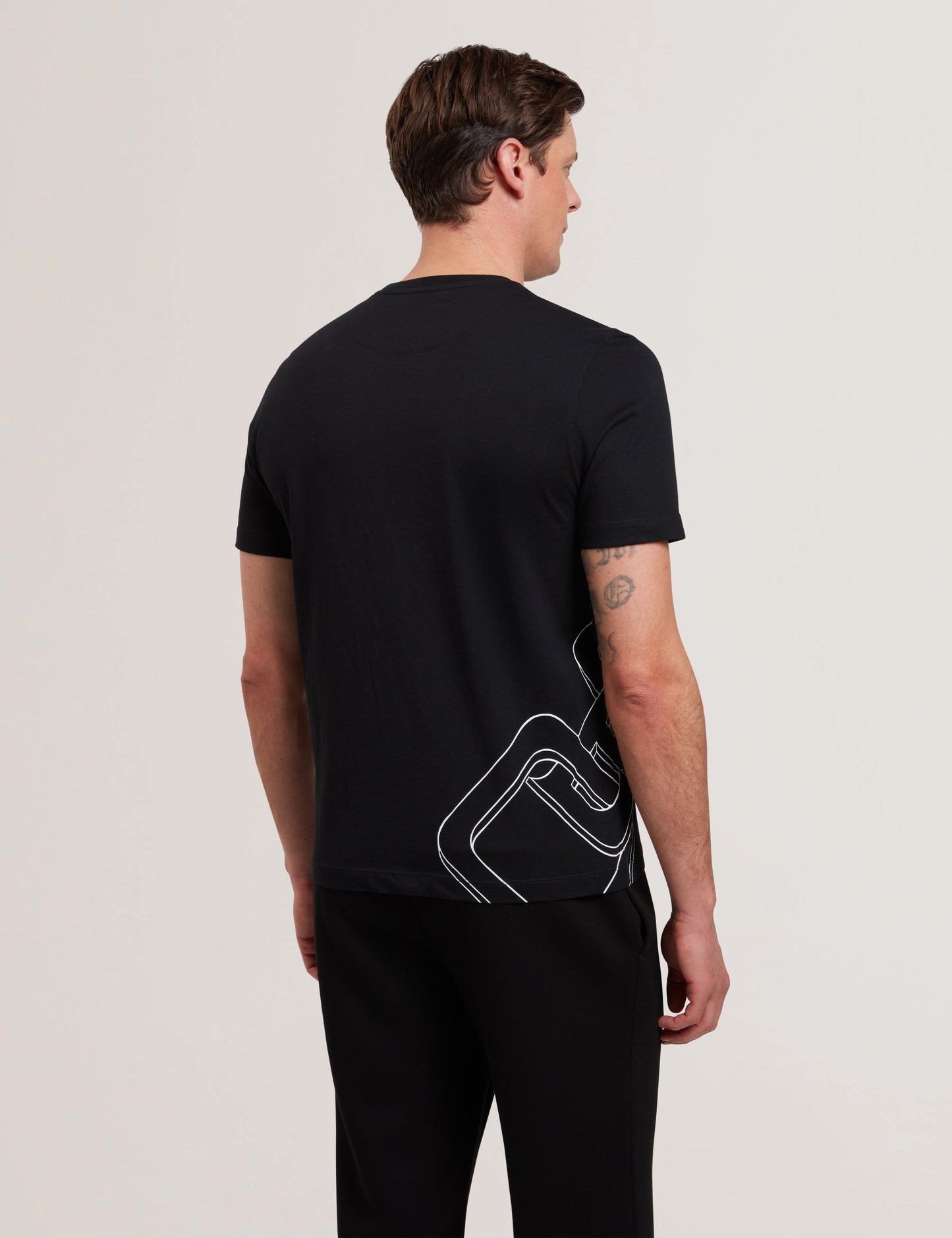Men's CRAIGEY-SS Branded Graphic T-shirt