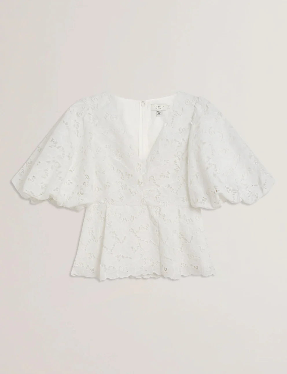 Womens ELLARI-Balloon Sleeve Top