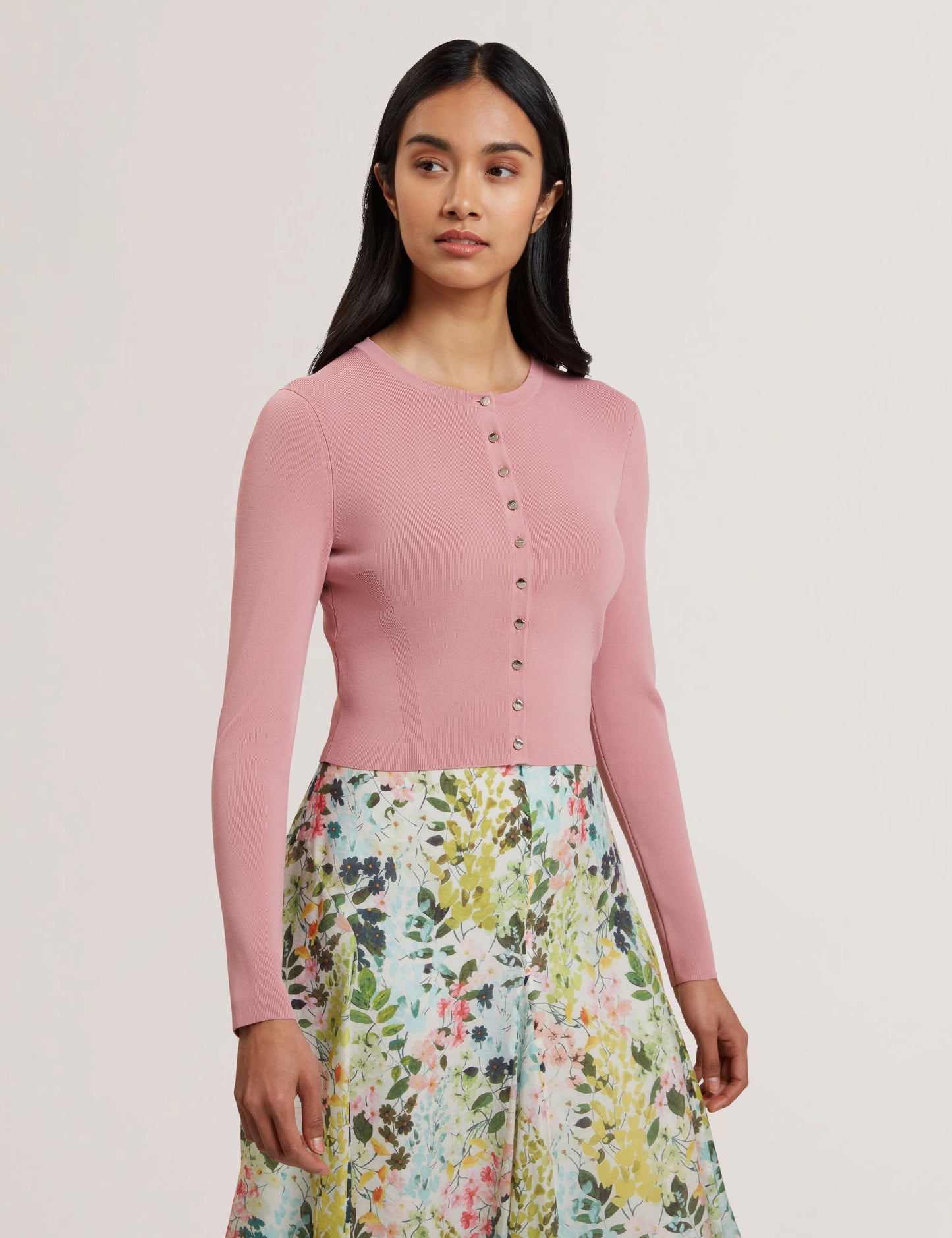 Women's EMORIYY-Cropped Knit Cardigan