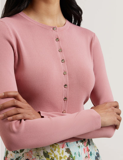Women's EMORIYY-Cropped Knit Cardigan