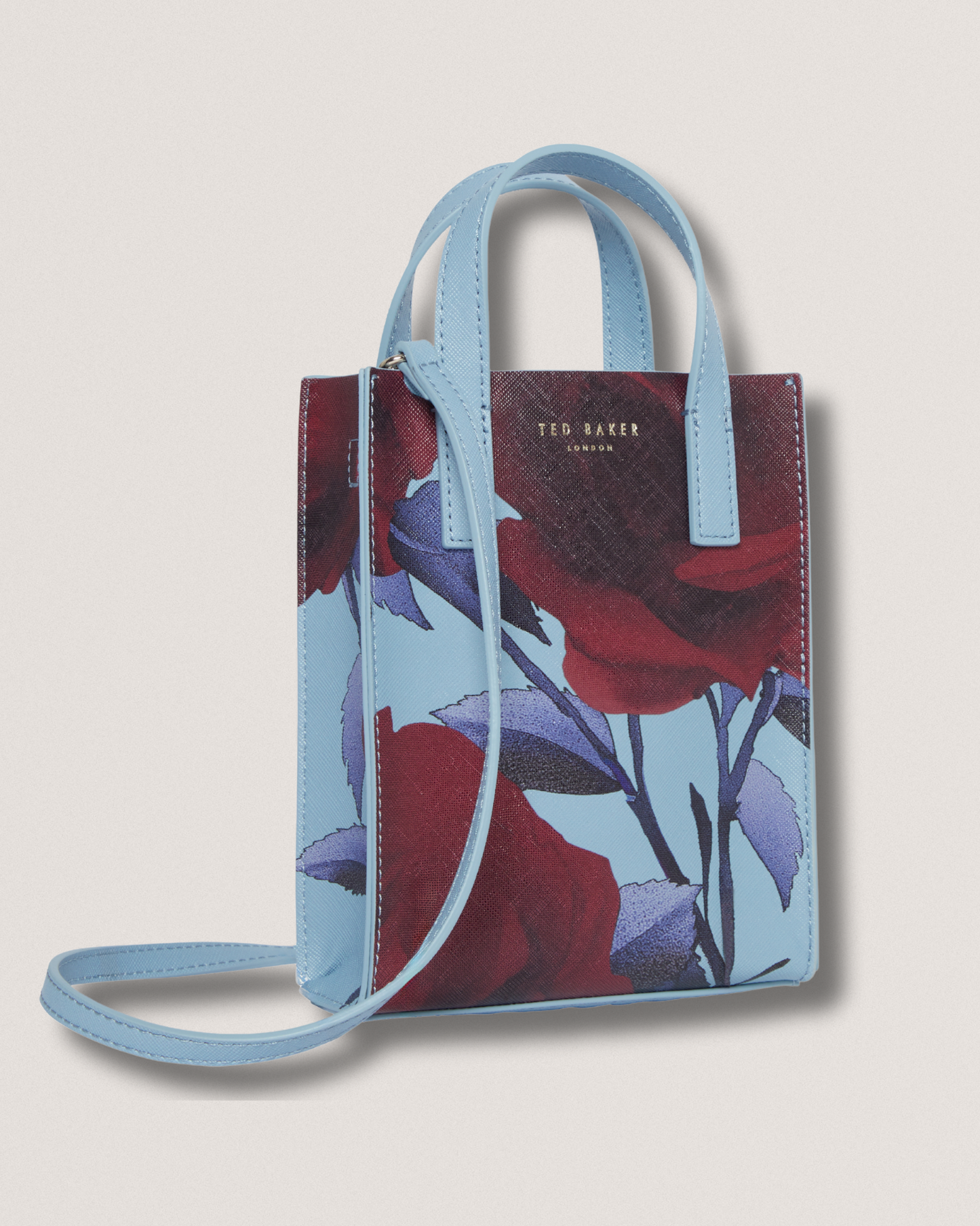 EVERRLY: Mini Rose Print Icon Bag