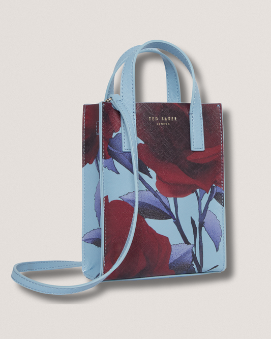 EVERRLY: Mini Rose Print Icon Bag