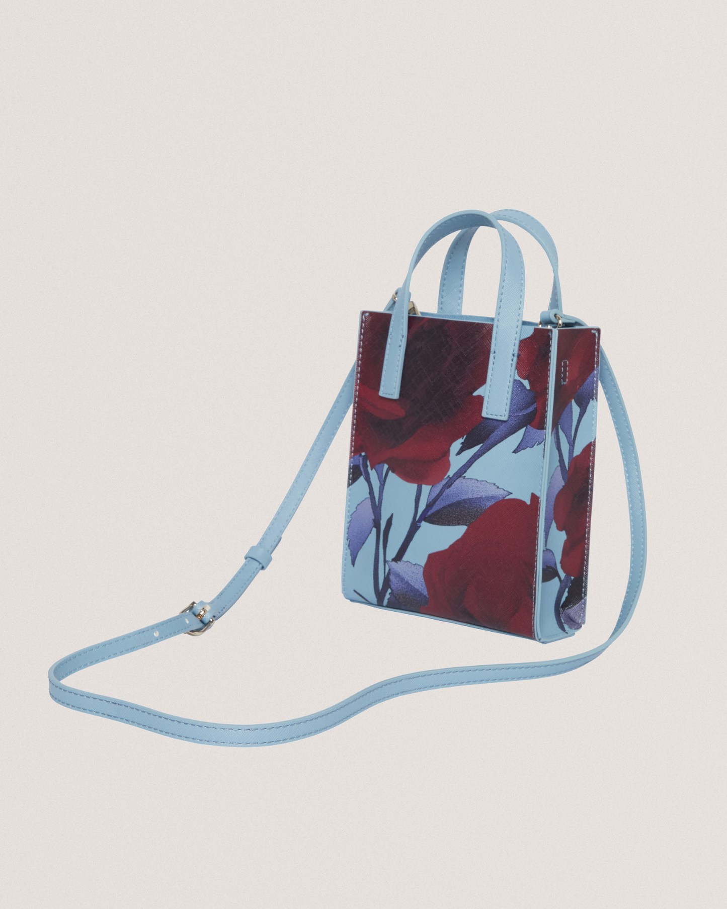 EVERRLY: Mini Rose Print Icon Bag