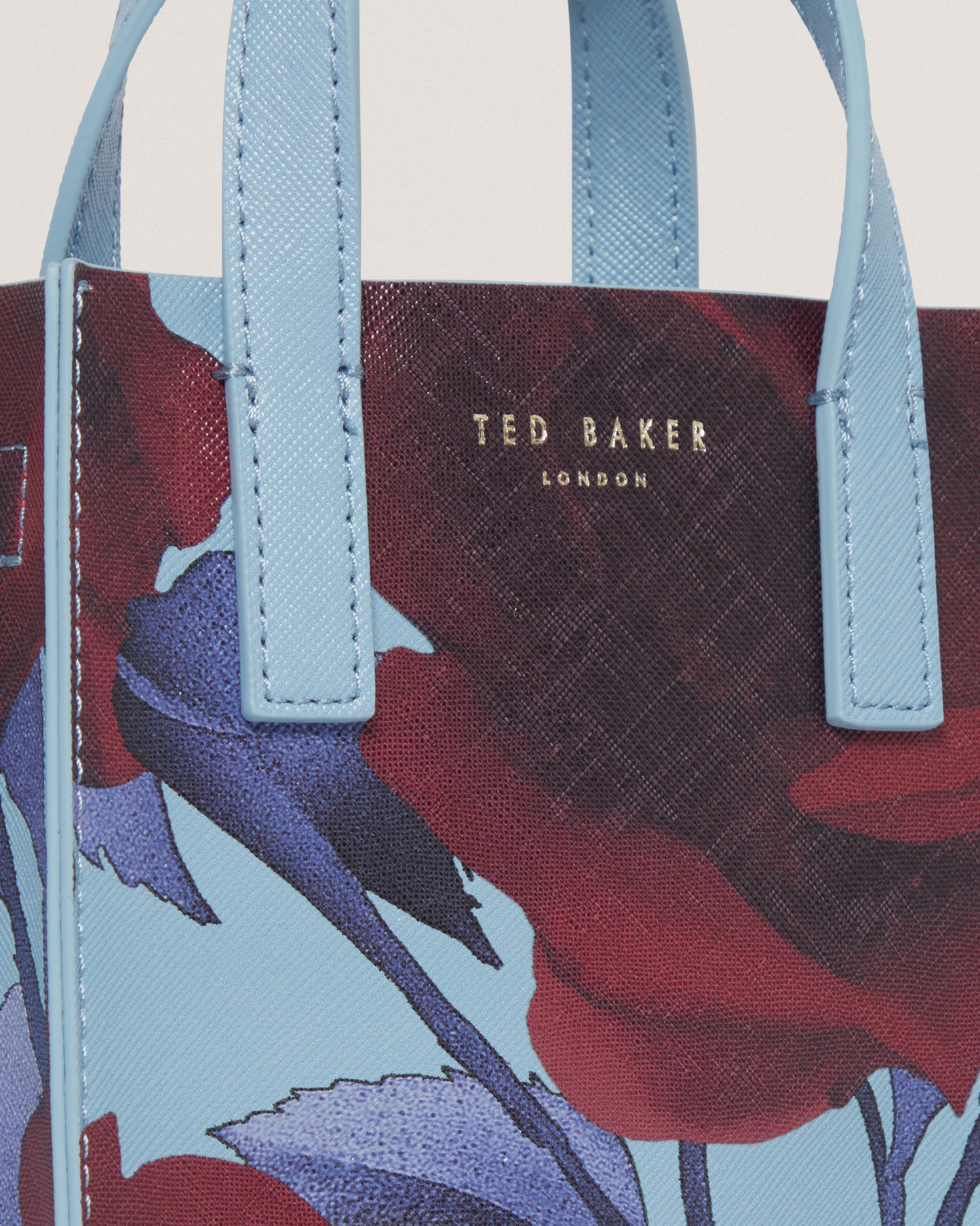 EVERRLY: Mini Rose Print Icon Bag