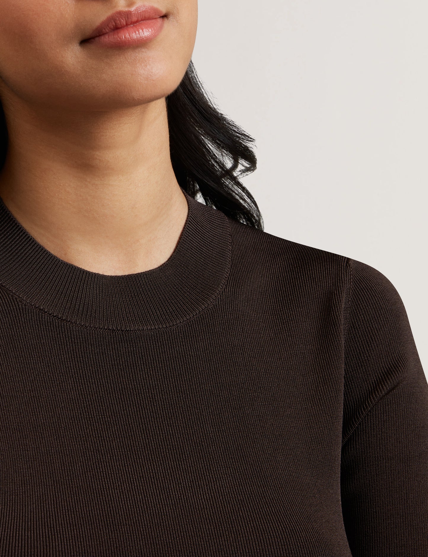 Women's FELIXIA-Knitted Half Sleeve Tee