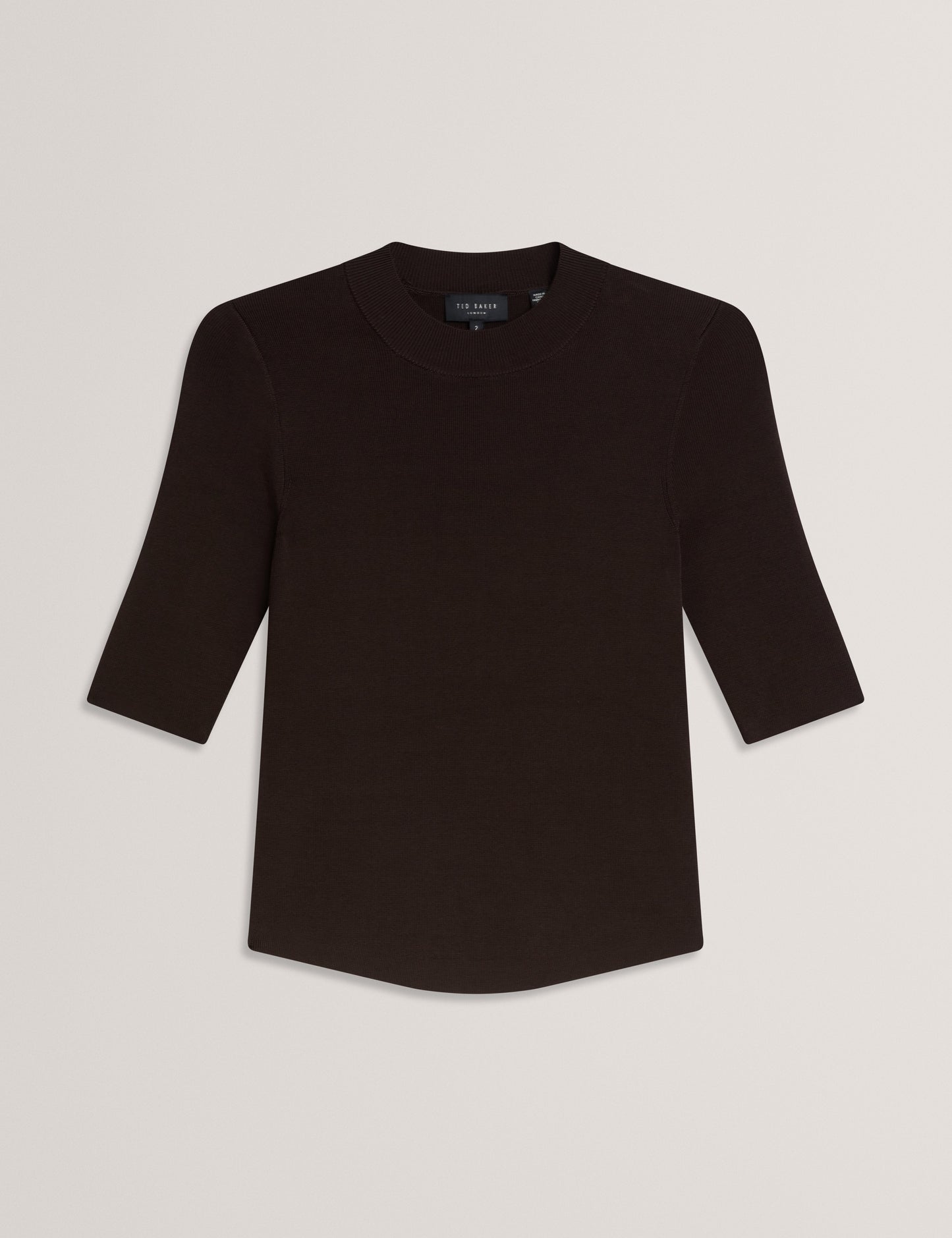 Women's FELIXIA-Knitted Half Sleeve Tee