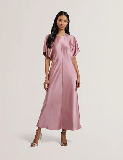 Womens FIANAA-Slouch Sleeve Waisted Column Dress
