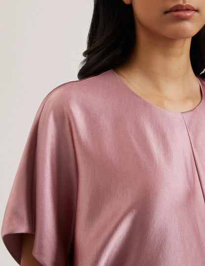 Womens FIANAA-Slouch Sleeve Waisted Column Dress