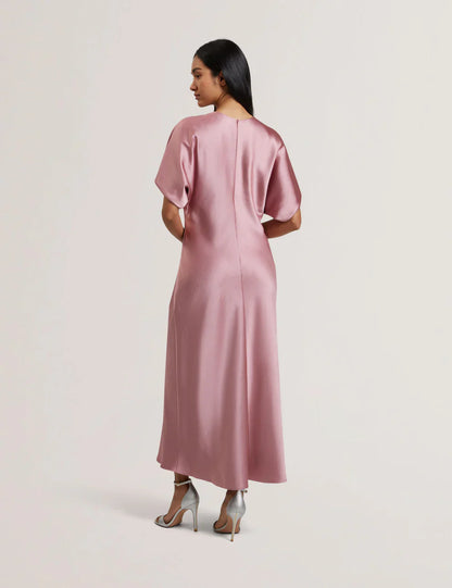 Womens FIANAA-Slouch Sleeve Waisted Column Dress