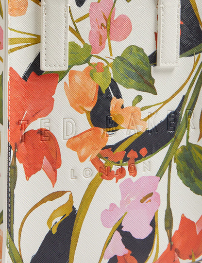 Women's FLOWEIA-Floral Printed Mini Icon Bag