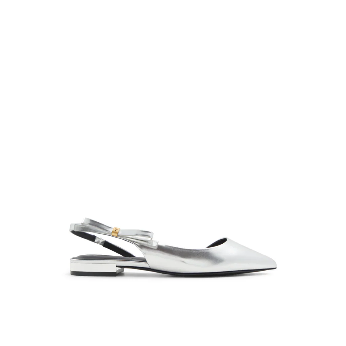 Women's Jaynebo-Slingback Leather Ballet Flats