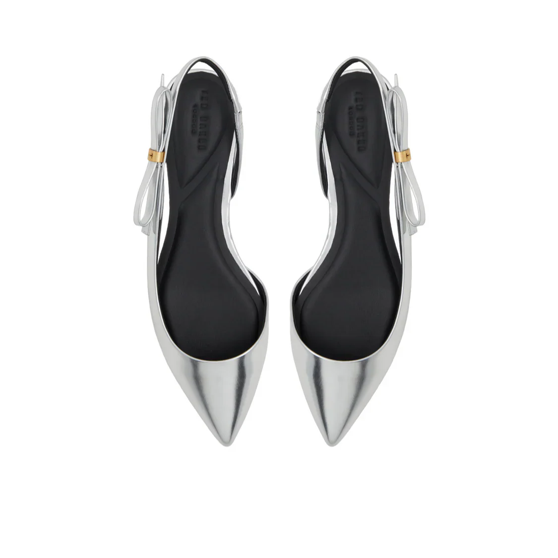 Women's Jaynebo-Slingback Leather Ballet Flats
