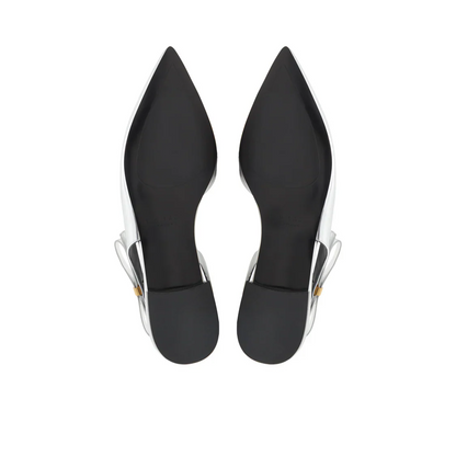 Women's Jaynebo-Slingback Leather Ballet Flats