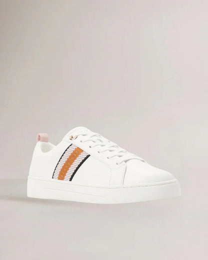 Womens RILEY-Webbing Cupsole Trainer