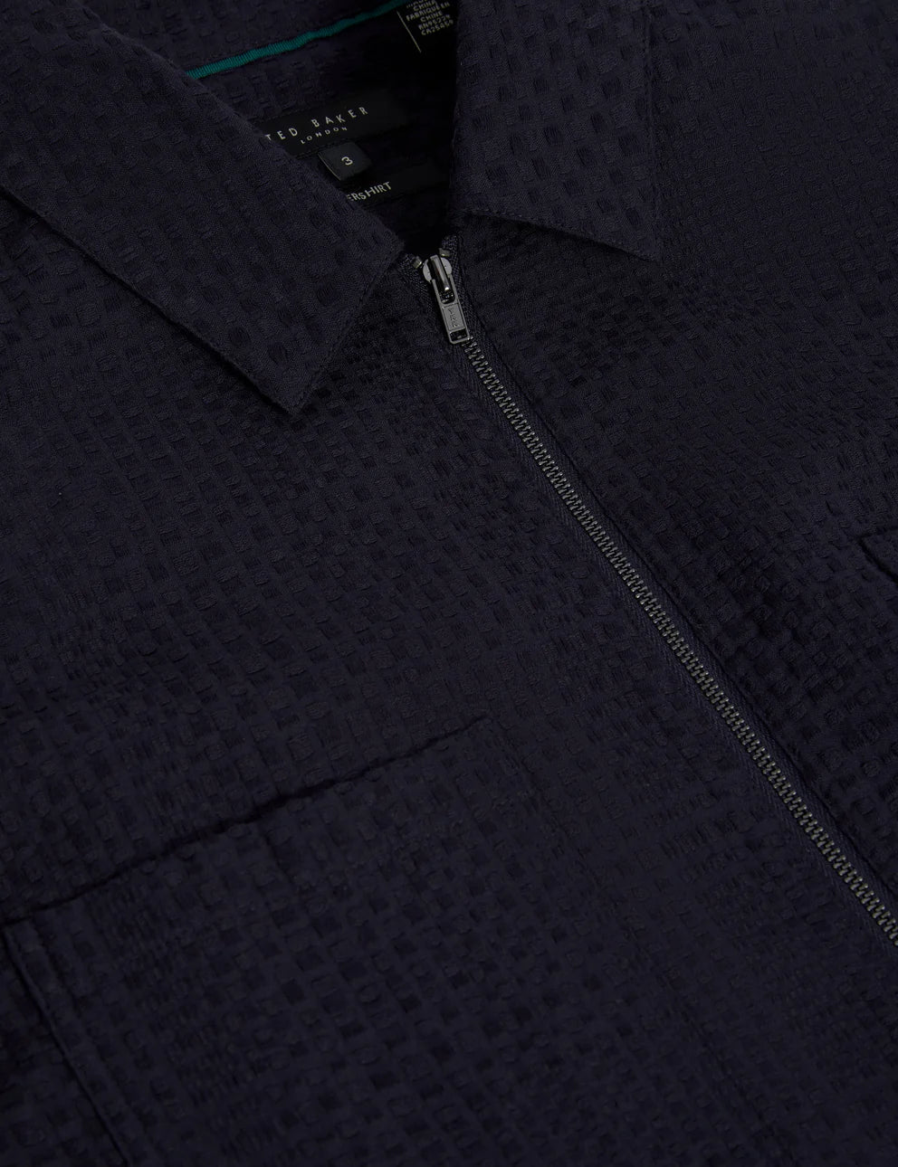 Mens KAILINS Zip Thru Overshirt
