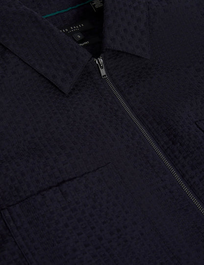 Mens KAILINS Zip Thru Overshirt