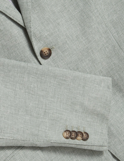 Men's KENLEYJ-Stretch Linen Blazer Lt-Green