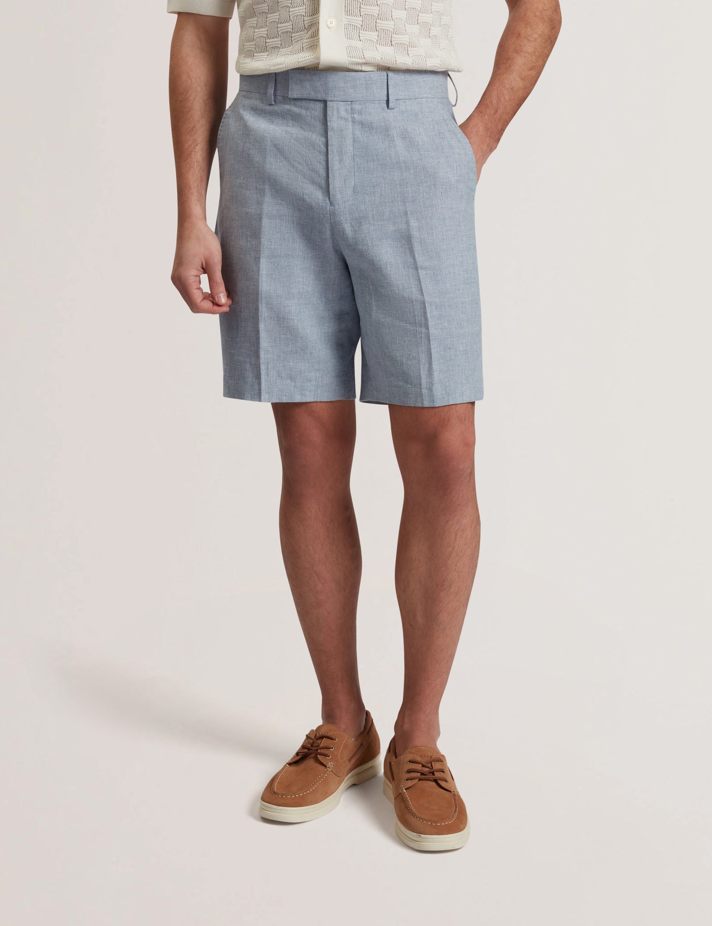 Men's KENLEYS-Stretch Linen Short