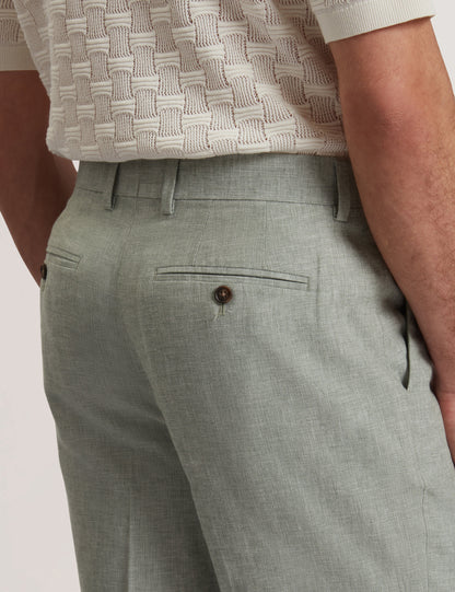 Men's KENLEYS-Stretch Linen Short