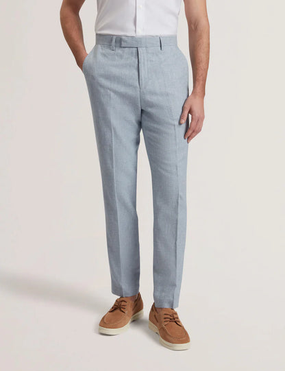 Mens KENLEYT-Stretch Linen Trouser