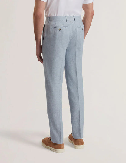 Mens KENLEYT-Stretch Linen Trouser