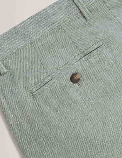 Men's KENLEYT-Stretch Linen Trouser