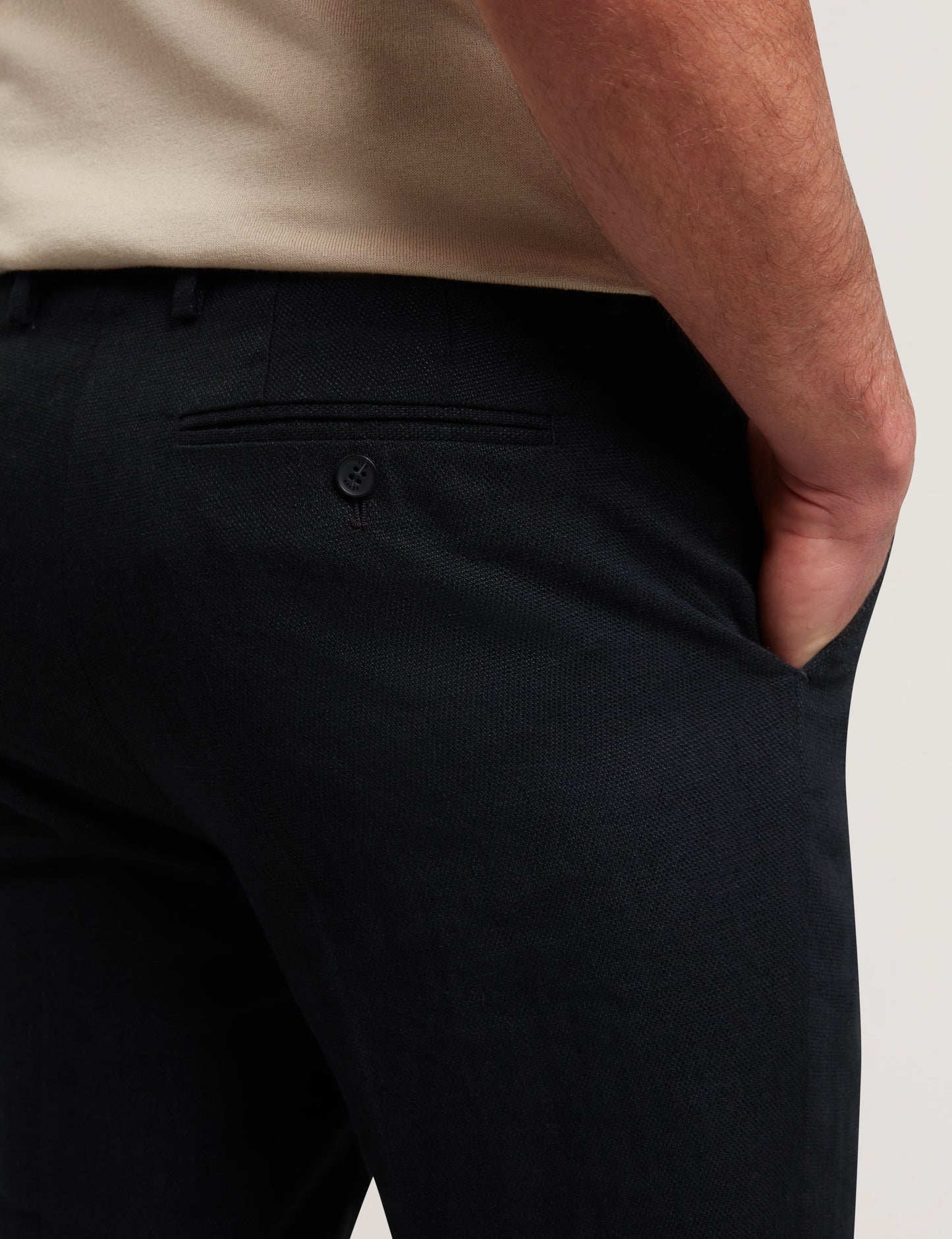 Men's KUMART-Washed Linen Slim Trouser
