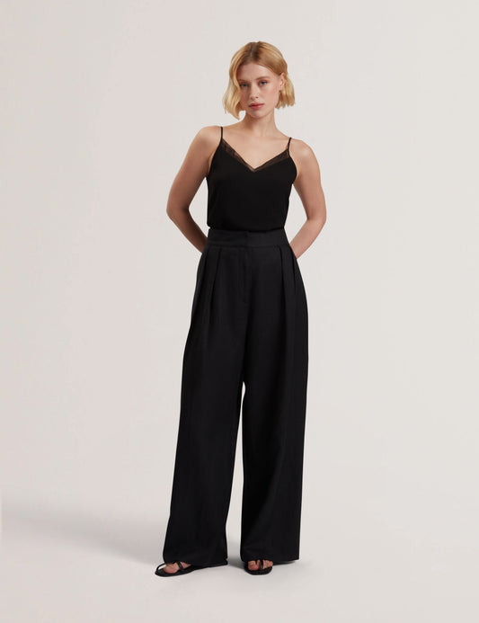 Women's KYFAAT-Tailored Linen High Waisted