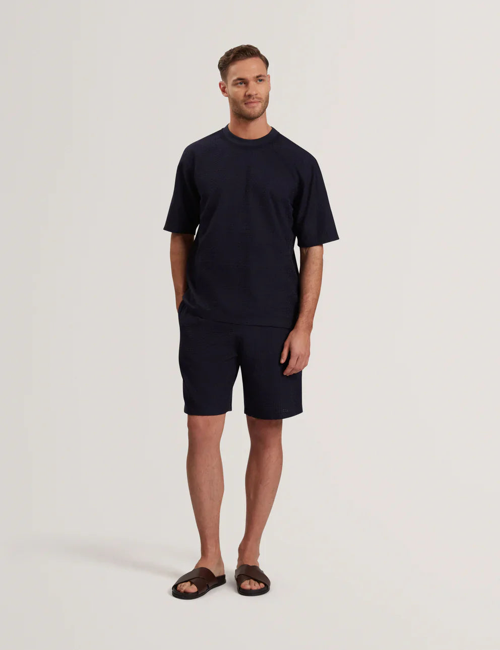 Men's KYLARS Basket-weave T-Shirt