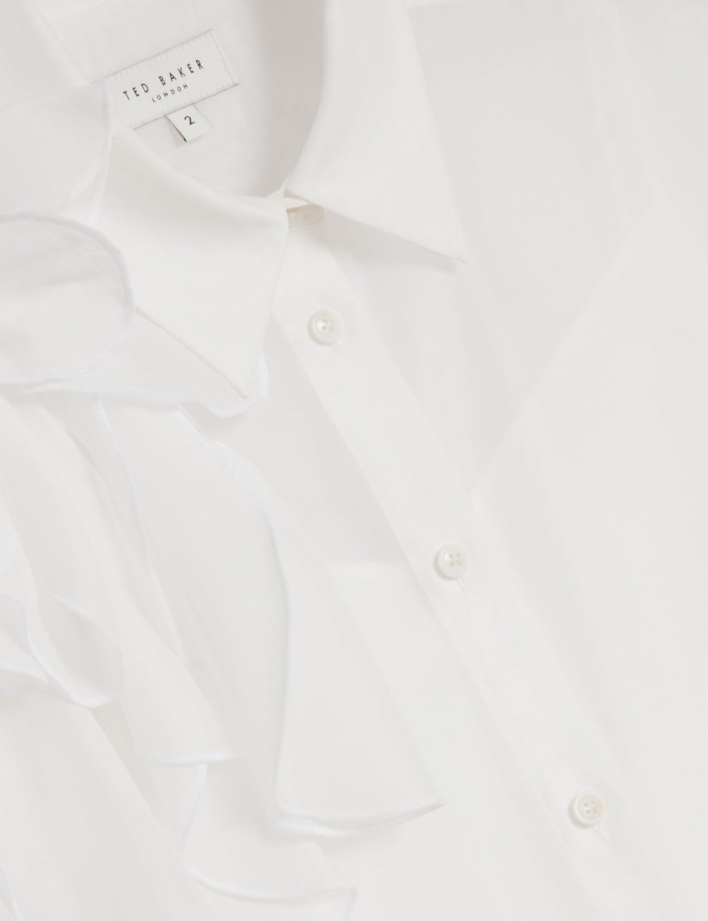 Women's LANYAA-Organza Corsage Oversized Shirt