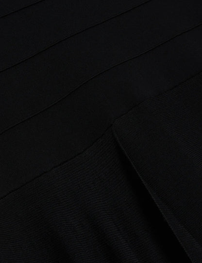 Women's LAURRIE-Asymmetric Hem Knitted Skirt