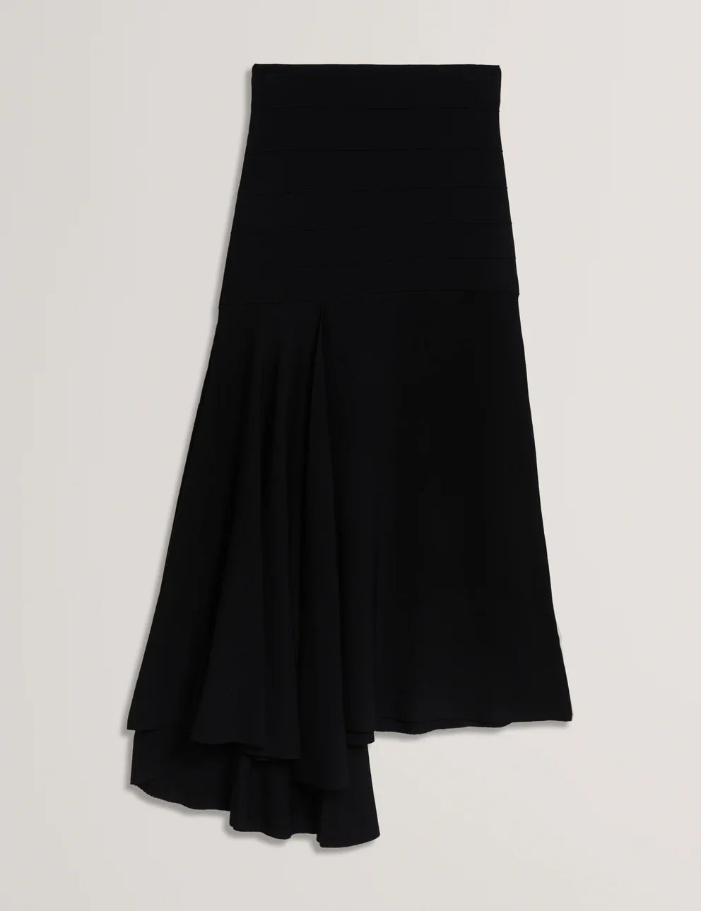 Women's LAURRIE-Asymmetric Hem Knitted Skirt
