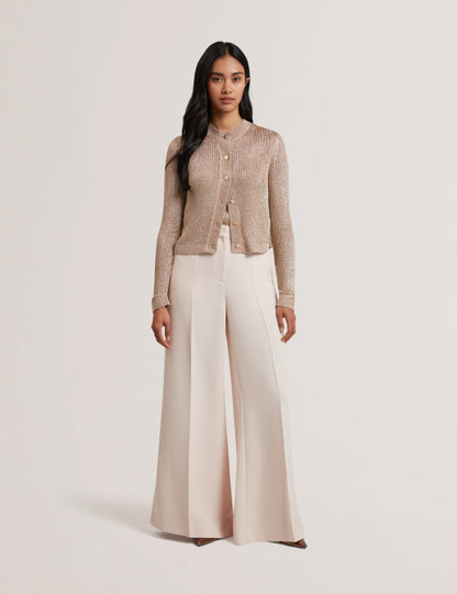 Women's MANYA-Chainmail Knitted Cardigan