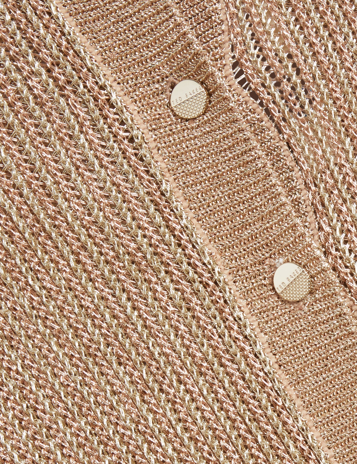 Women's MANYA-Chainmail Knitted Cardigan