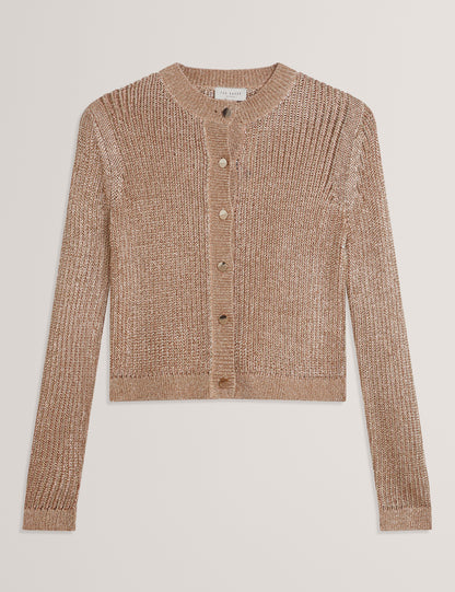 Women's MANYA-Chainmail Knitted Cardigan