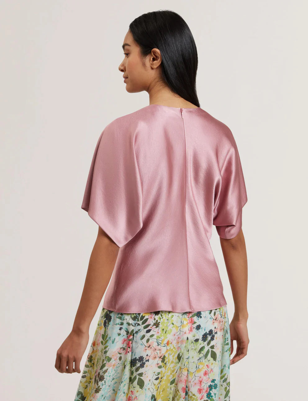Women's MARADA-Slouch Sleeve Waisted Top