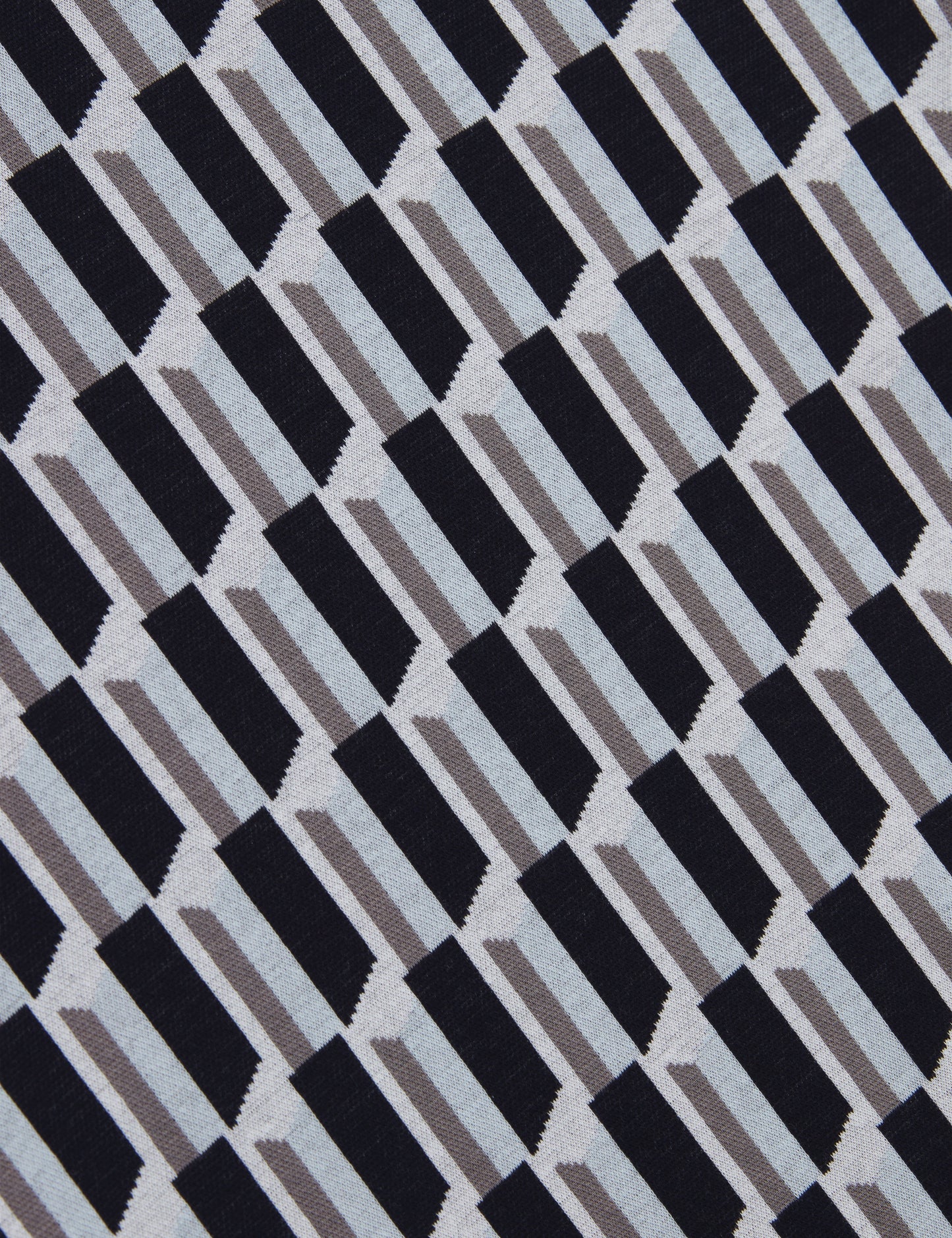 Men's MARVINS-SS Jacquard Stripe Geo T-Shirt
