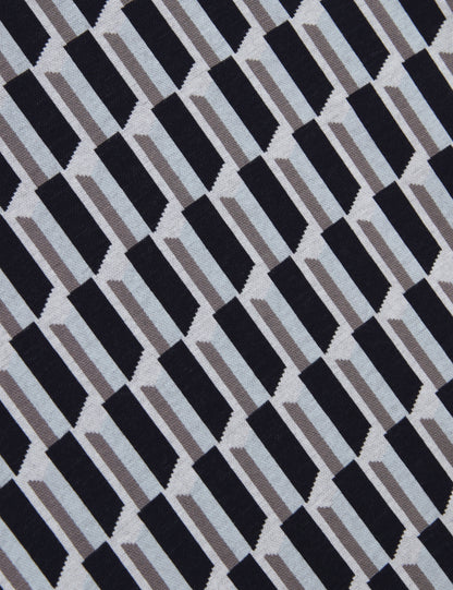 Men's MARVINS-SS Jacquard Stripe Geo T-Shirt