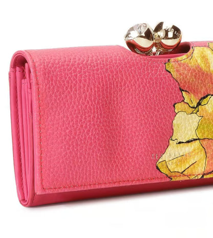 Women's Myliee-Floral Printed Bobble Purse Brt-Pink