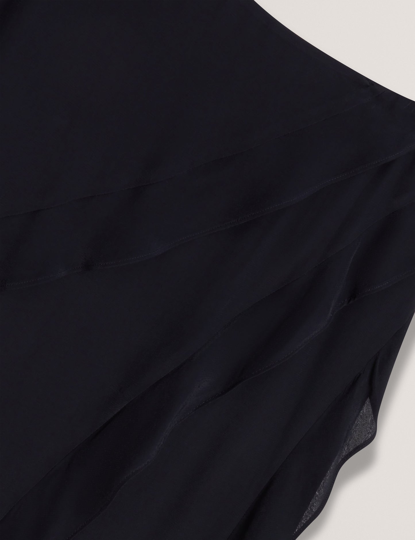 Women's OLWANI-Frill Detail Midi Skirt Navy