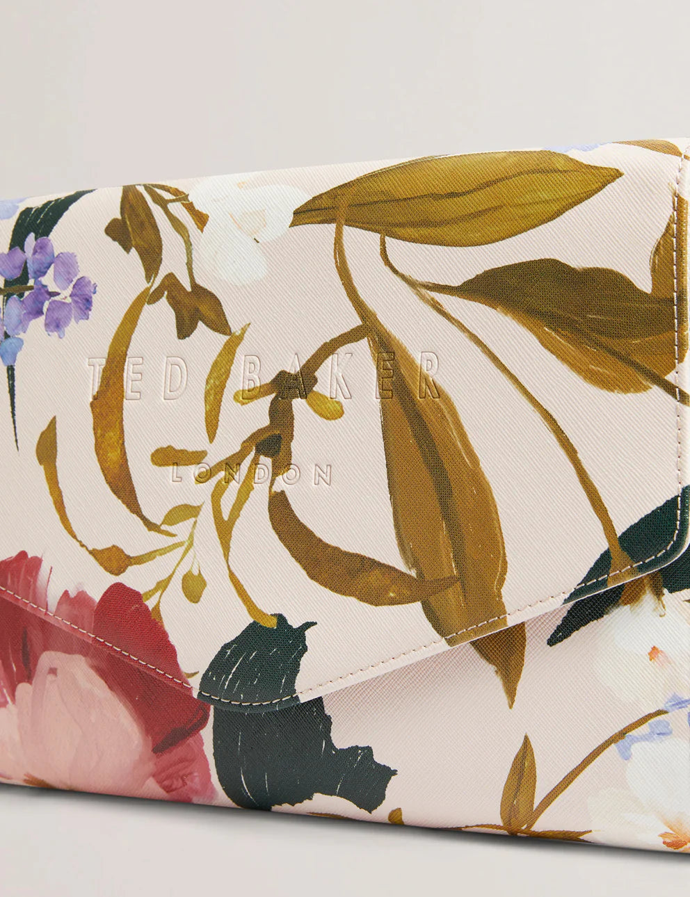 Women's POSEII-Floral Printed Icon Pouch