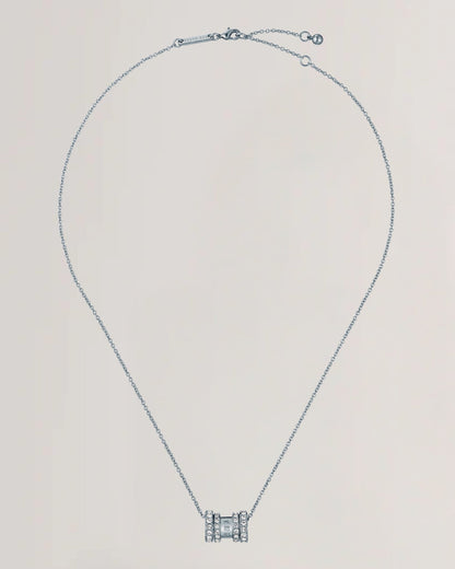 Women's ROMIE: Crystal Roll Multi Pendant Necklace