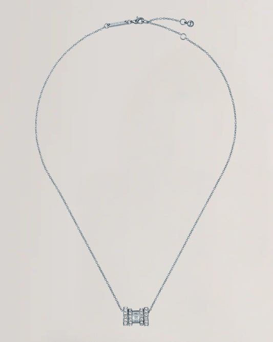 Women's ROMIE: Crystal Roll Multi Pendant Necklace