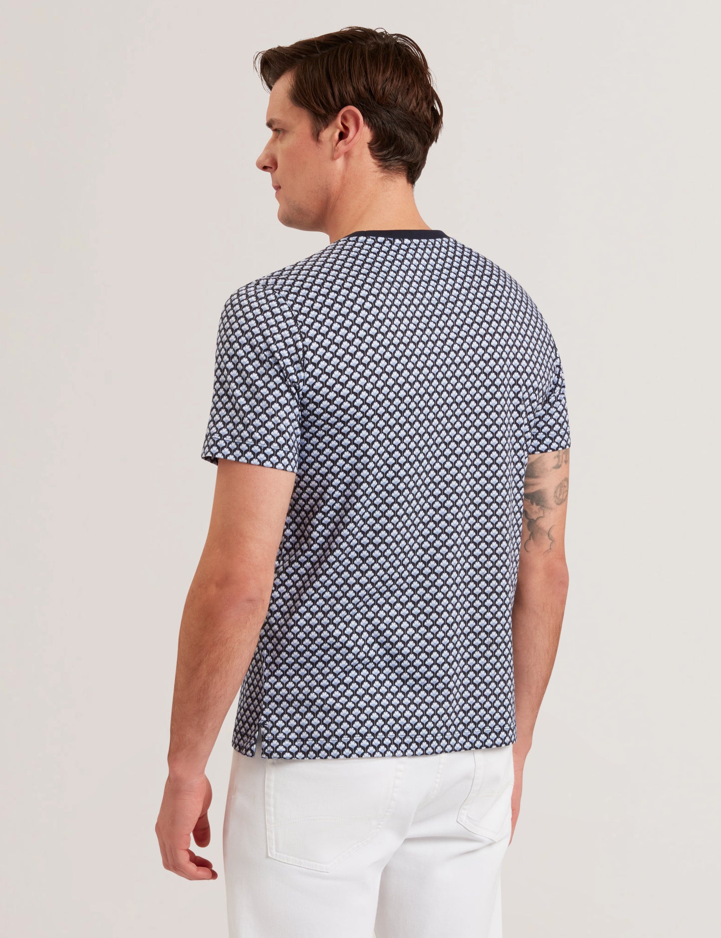 Men's OANEZ-SS Regular Fit Printed T-shirt
