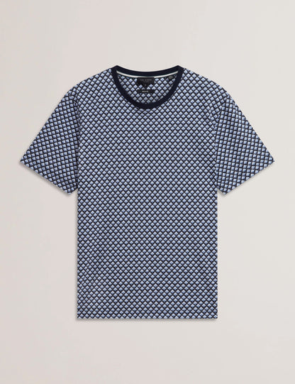 Men's OANEZ-SS Regular Fit Printed T-shirt