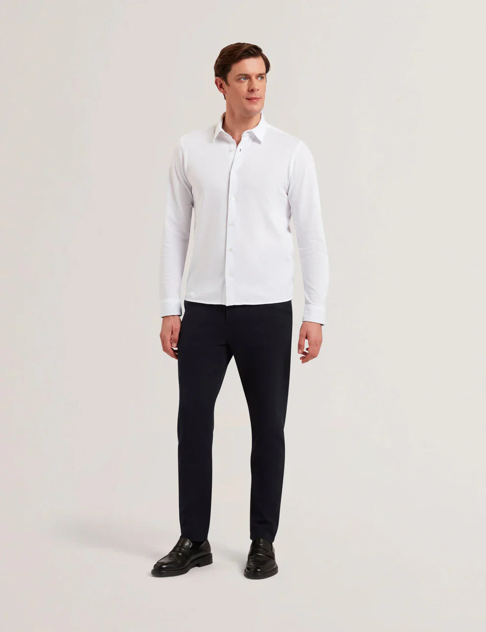 Men's LUCKEY Regular Cotton Pique Jersey